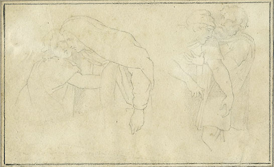 Vincenzo Camuccini, studies of figures